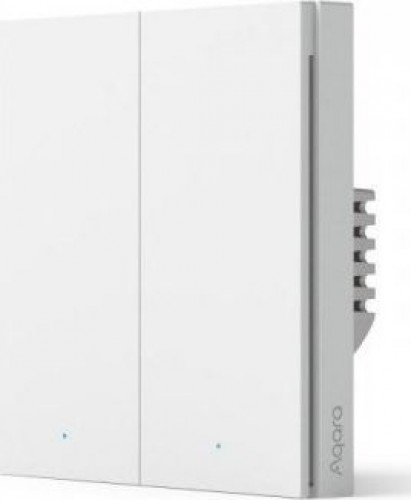 Aqara Smart wall switch H1 (no neutral  double rocker) WS-EUK02 White image 1