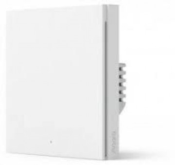 Aqara Smart wall switch H1 (no neutral  single rocker) WS-EUK01 White