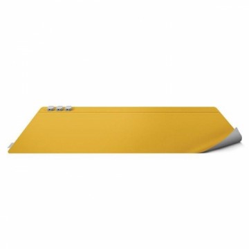 UNIQ Hagen dwustronna magnetyczna podkładka na biurko żółto-szary|canary yellow-chalk grey