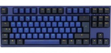 Ducky One 2 Horizon TKL keyboard USB German Black  Blue