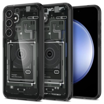Spigen Ultra Hybrid case for Samsung Galaxy S23 FE - dark gray (Zero One pattern)