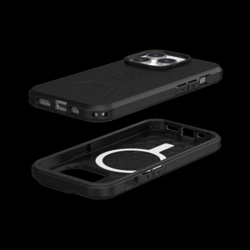 UAG Civilian Magsafe - protective case for iPhone 15 Pro (black) image 3