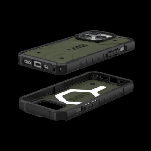 UAG Pathfinder Magsafe - protective case for iPhone 15 Pro (olive) image 3