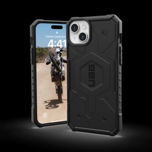 UAG Pathfinder Magsafe - protective case for iPhone 15 Plus (black) image 2