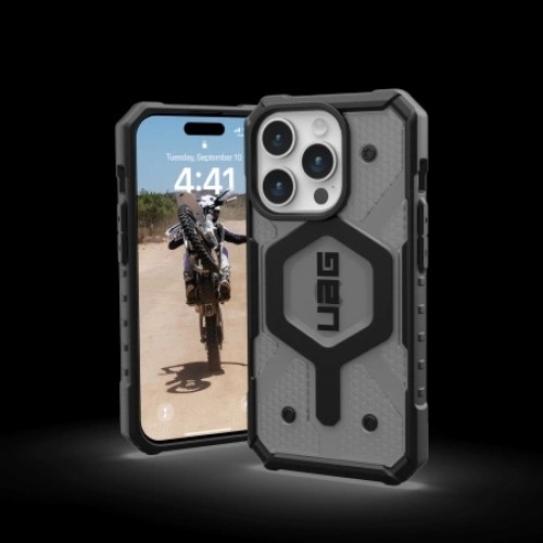 UAG Pathfinder Magsafe - protective case for iPhone 15 Pro (ash) image 2