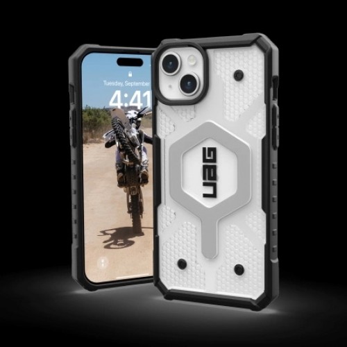 UAG Pathfinder Magsafe - protective case for iPhone 15 Plus (ice) image 2