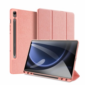 Dux Ducis Domo eco-leather case with stand for Samsung Tab S9 FE+ - pink