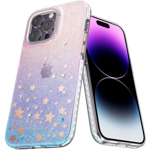 Kingxbar Heart Star Series case for iPhone 14 case with zodiac stars image 3