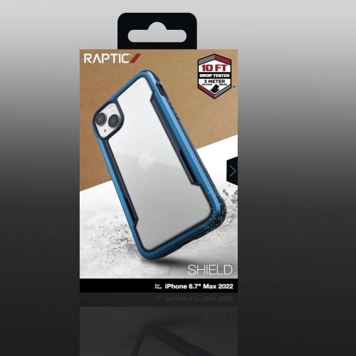 Raptic X-Doria Shield Case iPhone 14 Plus armored cover blue image 5