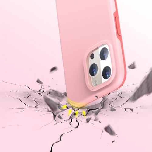 Choetech MFM Anti-drop case Made For MagSafe for iPhone 13 Pro pink (PC0113-MFM-PK) image 5