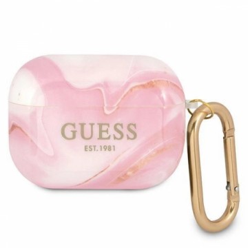 Guess GUAPUNMP AirPods Pro cover pink|pink Marble Collection