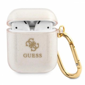 Guess GUA2UCG4GD AirPods cover gold|gold Glitter Collection