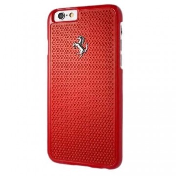 Ferrari Hardcase FEPEHCP6RE iPhone 6|6S perforated aluminum red|red