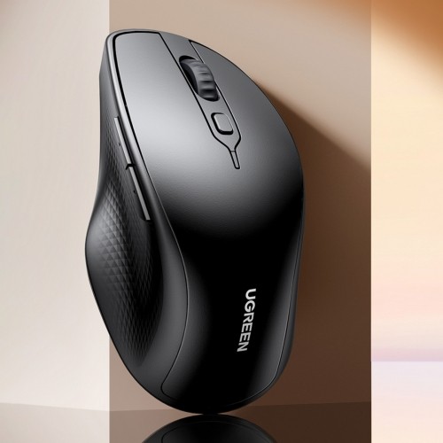 Ugreen ergonomic wireless computer mouse black (MU101) image 2