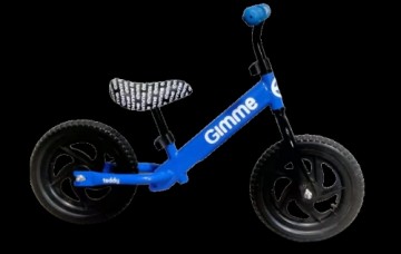 Teddy balance bike (wheels 11 "eva foam  age 3+  light frame) - blue 5907773222880
