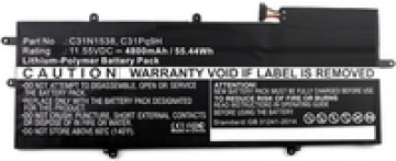 CoreParts Laptop Battery for Asus 55Wh Li-Pol 11.55V 4545mAh 5706998635556 0B200-02080000  C31N1538  C31PQ9H  MICROBATTERY