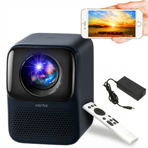 Wanbo T2 Max New Dark Blue | Projektors | Full HD, 1080p, WiFi, 1x HDMI, 1x USB image 1