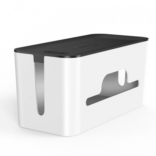 Ugreen cable organizer box box for slats L 42.5x17.5x15.5cm black and white (LP110) image 4