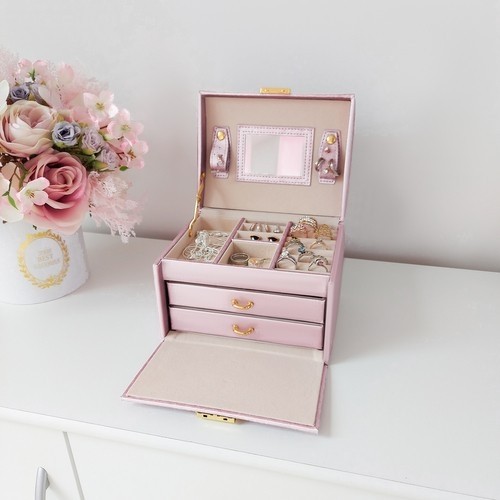 Beautylushh Jewelry box/case - pink (12972-0) image 5
