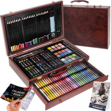 Iso Trade Painting set in a suitcase 143 pcs (15254-0)