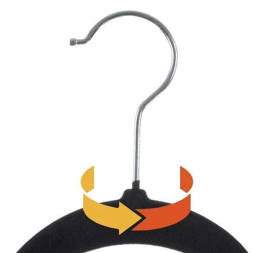 Clothes hanger 20 pieces - black Ruhhy 22536 (17021-0) image 5