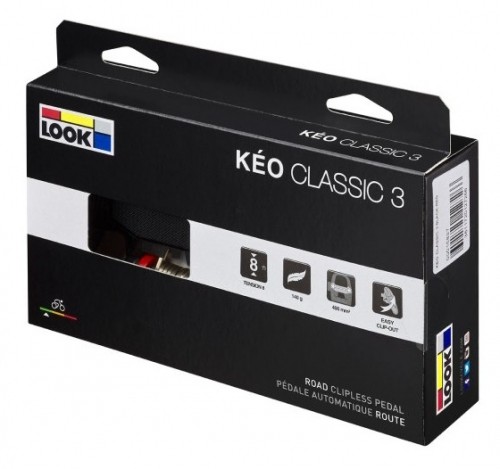 Pedāļi Look Keo Classic 3 black-red image 4