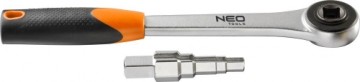 NEO Ключ ступенчатый 3/8, 12mm, 1/2, 16,8mm, 22mm с трещоткой