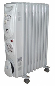 Changer Eļļas radiators 9 sekcijas ar ventilatoru