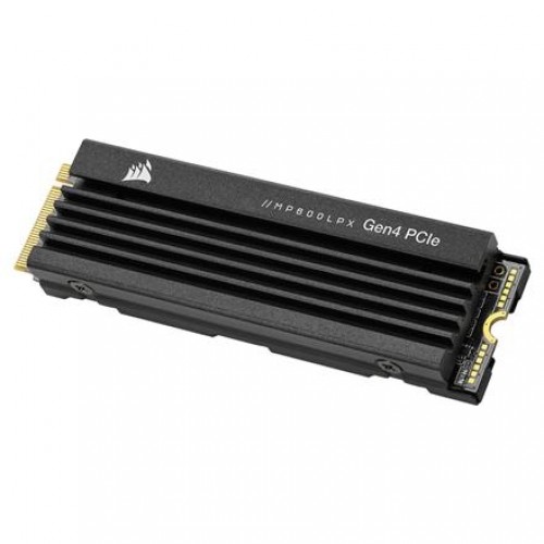 Corsair SSD MP600 PRO LPX 2000 GB SSD form factor M.2 2280 SSD interface PCIe NVMe Gen 4.0 x 4 Write speed 6800 MB/s Read speed 7100 MB/s image 1