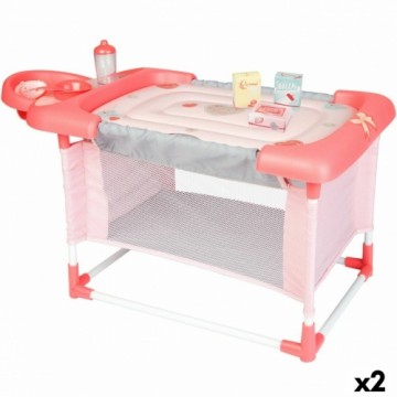 Пеленальный стол для кукол Colorbaby 3-в-1 68 x 32,5 x 34 cm 2 штук