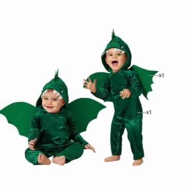 Bigbuy Carnival Маскарадные костюмы для младенцев Дракон Зеленый
