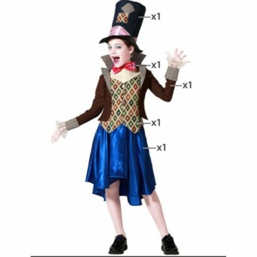 Bigbuy Carnival Маскарадные костюмы для детей Безумный шляпник