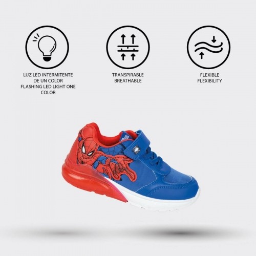 Sporta apavi ar LED Spider-Man Tumši zils image 5