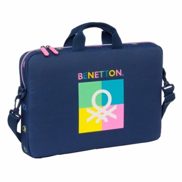 Чемодан для ноутбука Benetton Cool Тёмно Синий 40 x 27 x 4 cm