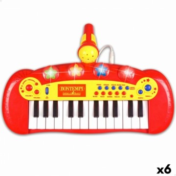 Interaktīvās Klavieres Bērniem Bontempi Bērnu Mikrofons 33 x 13 x 19,5 cm (6 gb.)