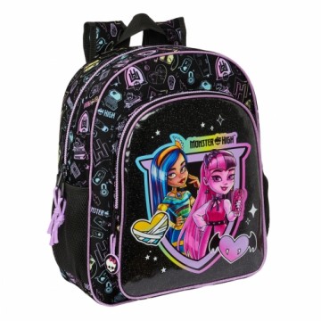 Детский рюкзак Monster High Чёрный 32 X 38 X 12 cm
