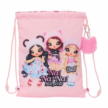 Сумка-рюкзак на веревках Na!Na!Na! Surprise Fabulous Розовый 26 x 34 x 1 cm