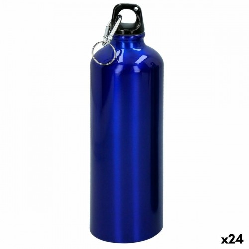 Ūdens pudele Aktive 750 ml Karabīne Alumīnijs 7 x 25 x 7 cm (24 gb.) image 1