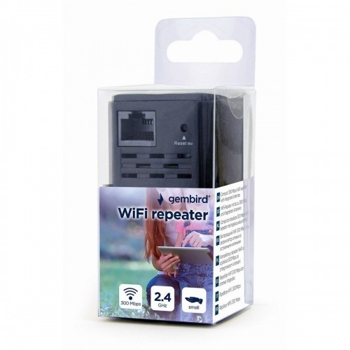 Wi-Fi Pastiprinātājs GEMBIRD WNP-RP300-03-BK image 2