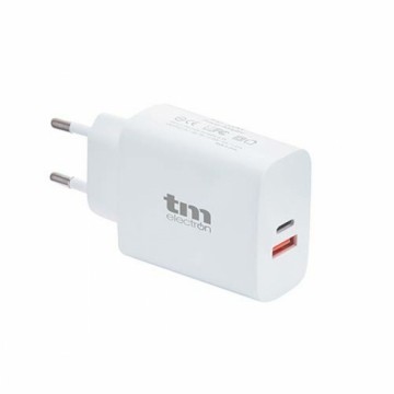 Сетевое зарядное устройство TM Electron USB-C USB A