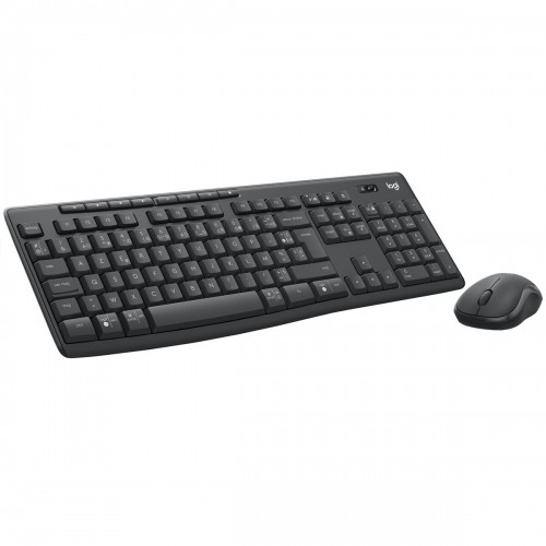 Клавиатура и беспроводная мышь Logitech MK370 Azerty французский Серый Графитовый image 1