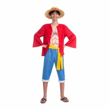 Svečana odjeća za odrasle One Piece Luffy (5 Daudzums)