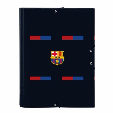 Папка F.C. Barcelona Тёмно Бордовый Тёмно Синий A4 (26 x 33.5 x 4 cm)