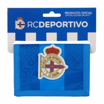 R. C. Deportivo De La CoruÑa Портмоне R. C. Deportivo de La Coruña Синий 12.5 x 9.5 x 1 cm