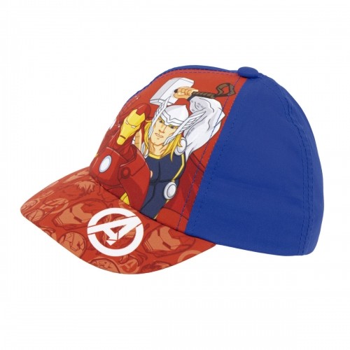 Bērnu cepure ar nagu The Avengers Infinity 44-46 cm Sarkans Melns image 3