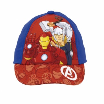 Bērnu cepure ar nagu The Avengers Infinity 44-46 cm Sarkans Melns