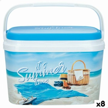 Pingponga Komplekts Aktive Summer Beach Plastmasa 6 L 29 x 20 x 19,5 cm (8 gb.)