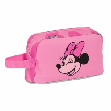 Siltuma pusdienu kārbiņa Minnie Mouse Loving Rozā 21.5 x 12 x 6.5 cm