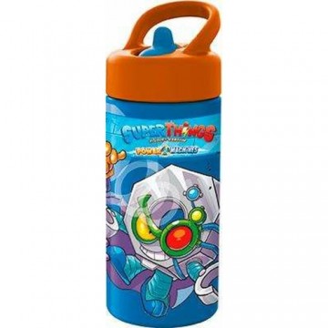 Бутылка с водой SuperThings Kazoom kids Красный Светло Синий (410 ml)