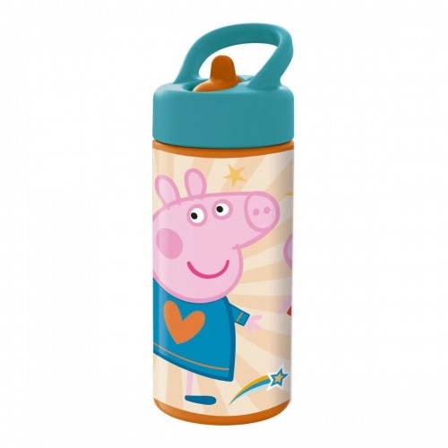 Ūdens pudele Peppa Pig Having fun Rozā image 1